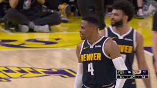 Russell Westbrook Drains the 3, Tells Crowd to 'Go Home!' 🔥🏀
