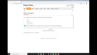 Details Project Euler Problem#77 prime summations Guide