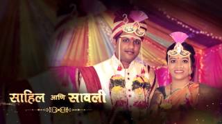 SAHIL & SAVLI Marathi Wedding Title screenshot 1