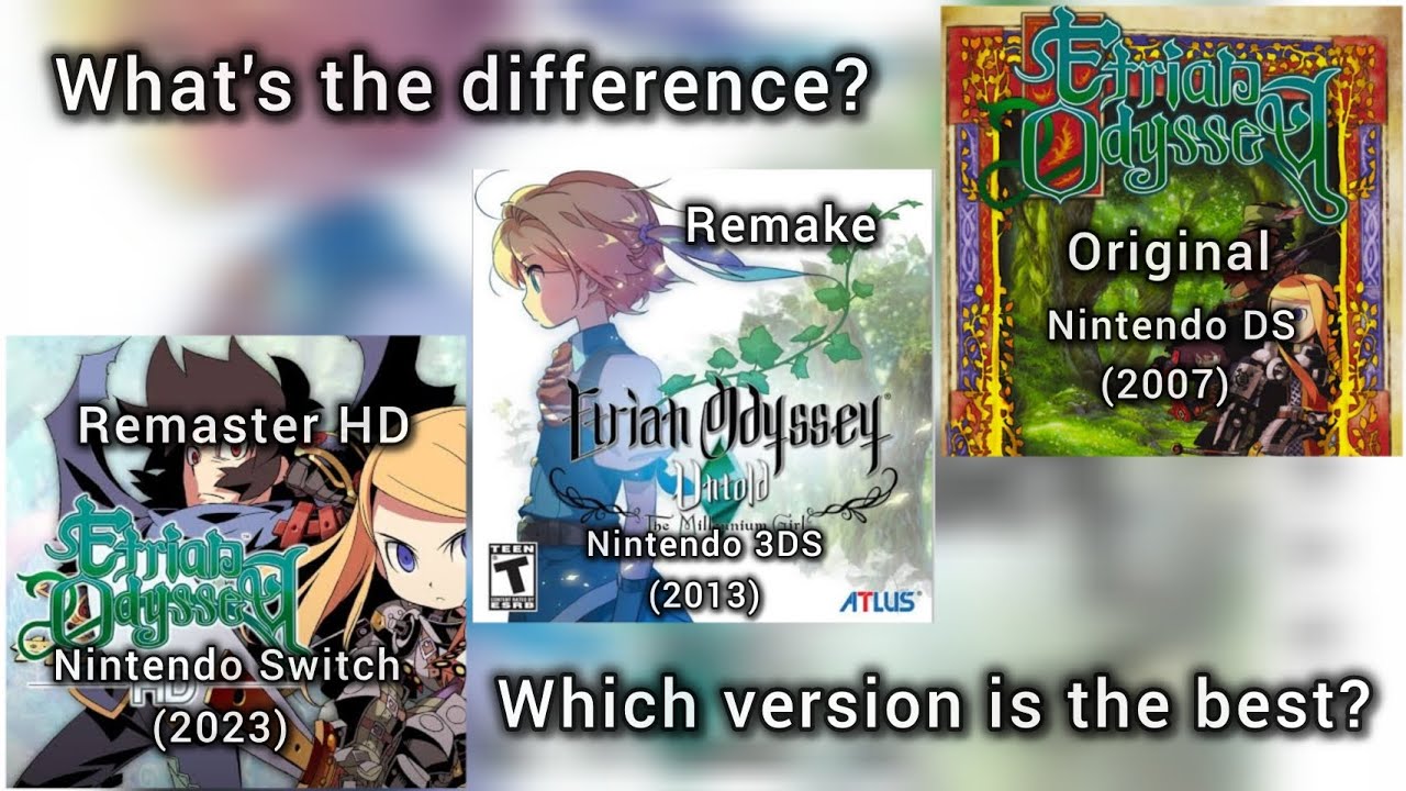 Etrian Odyssey Untold: The Millennium Girl (3DS) First Look