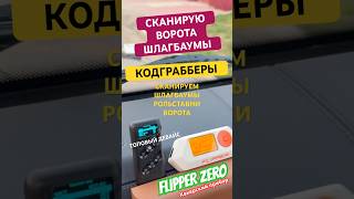 Сканируем ворота и шлагбаумы Flipper Zero и Кодграббером ! Barriers gates code grabber scanner 2026