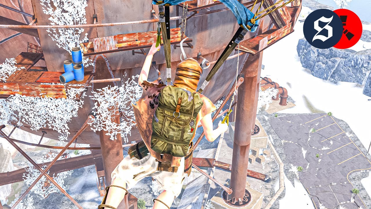 The Parachute is the ROUGHEST RIDE in all of Rust π - RUST SOLO #6 S125 ...