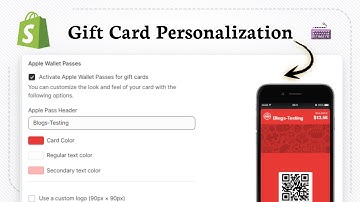 How to customize Apple Wallet passes on Shopify account