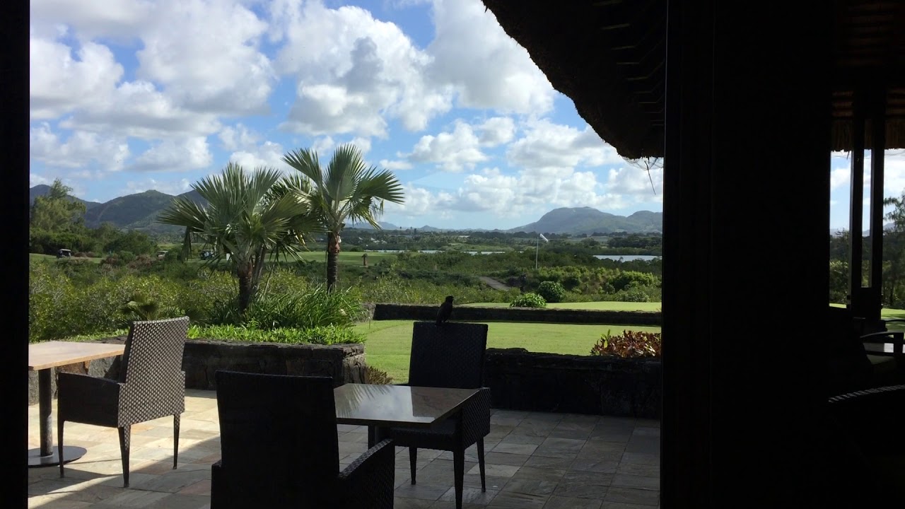 View from the Clubhouse at Ile Aux Cerfs Mauritius YouTube