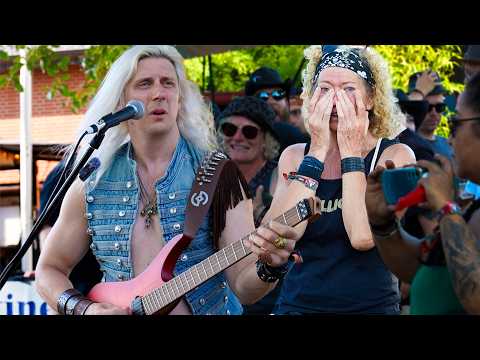 Cover German Metalhead Starts To Cry When I Play Purple Rain at Wacken