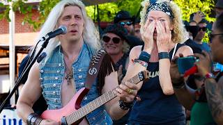 German Metalhead Starts To Cry When I Play Purple Rain at Wacken