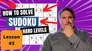 How To Solve Sudoku PART 3  Intermediate/Hard Logic