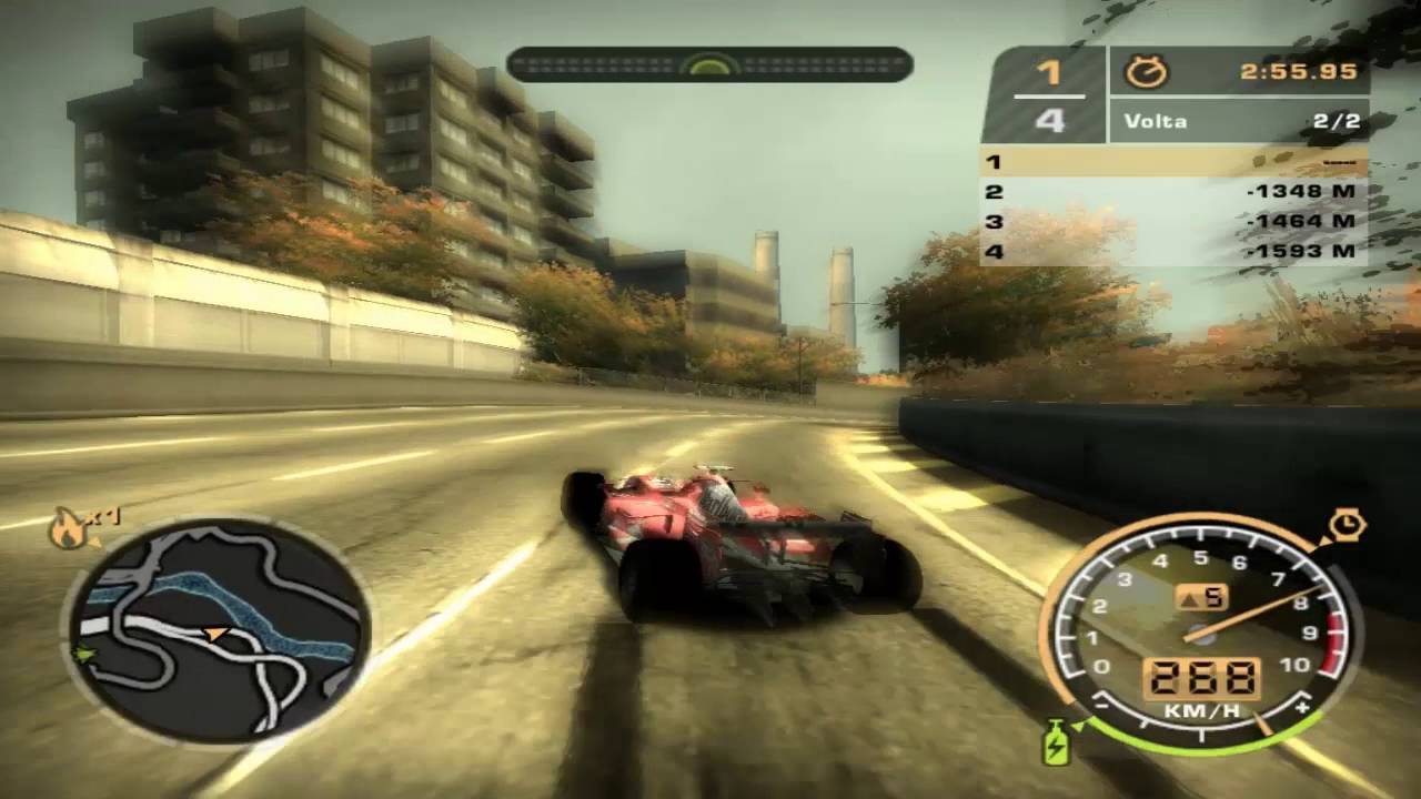 NFS Most Wanted - Carro de Formula 1 - YouTube