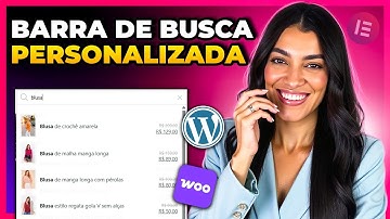 Como Fazer BARRA DE BUSCA AJAX com Elementor Pro [Barra de Pesquisa p/ WooCommerce e Blog]