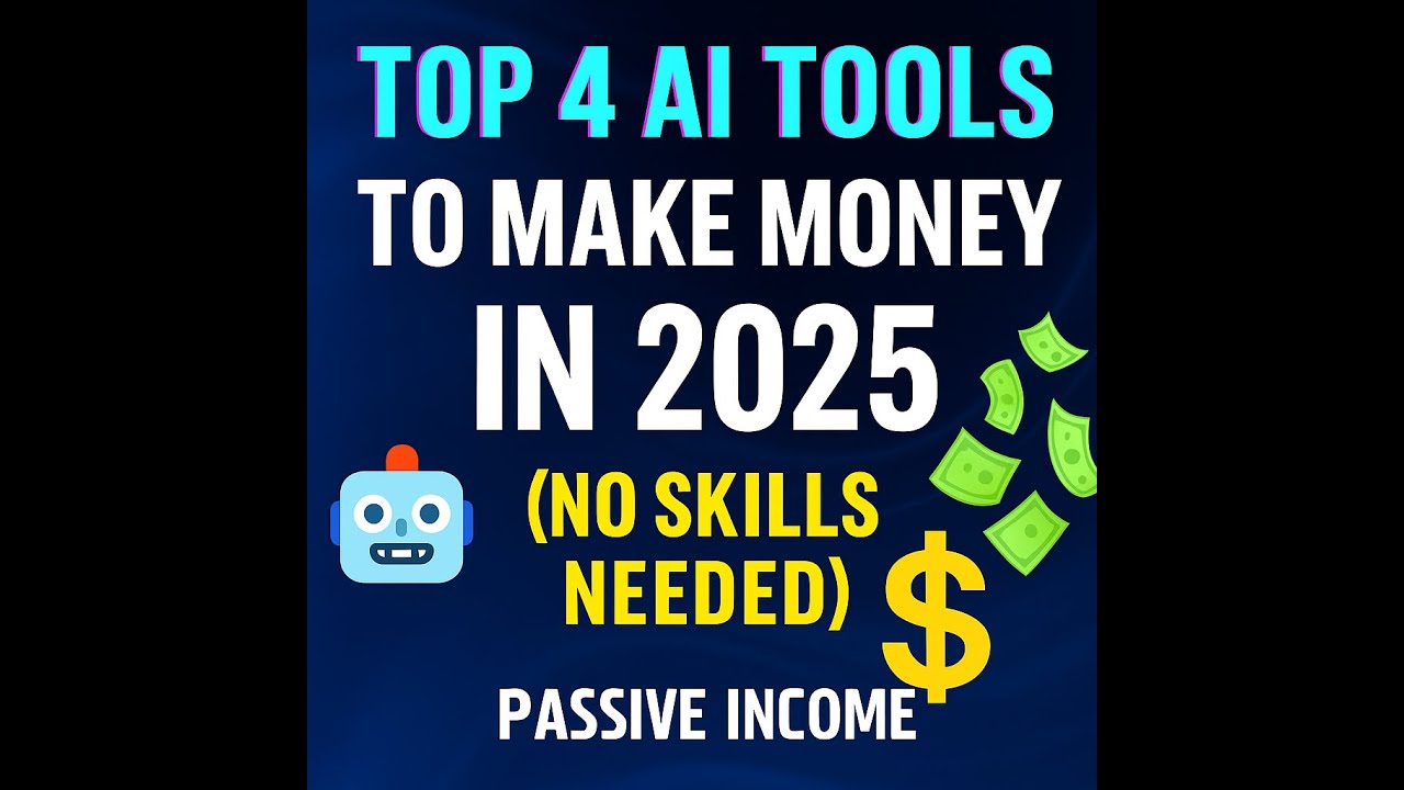Top 4 AI Tools to Make Money in 2025 (No Skills Needed) - YouTube