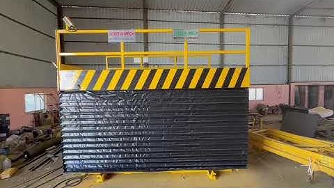 Flameproof Scissor Lift Ready to Dispatch by JOIST Material Handling 