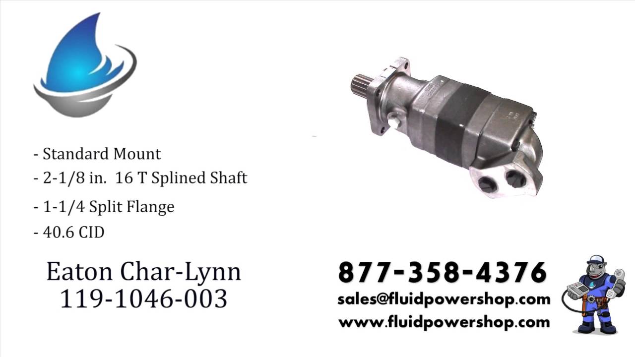 CHAR-LYNN ® / EATON ® 119-1046-003 NEW HYDRAULIC MOTOR