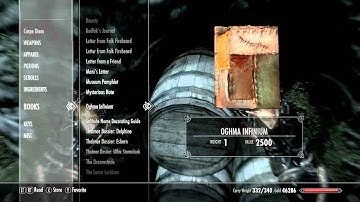 Infinium Book Glitch! Infinite XP! Fastest way to level ANY Skill in SKYRIM (Commentated)