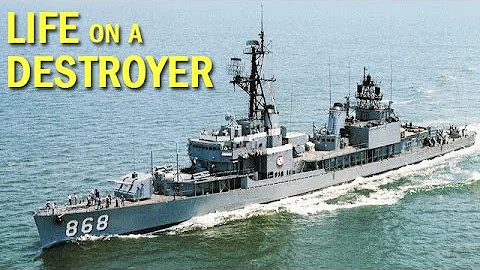 Life Aboard a U.S. Navy Destroyer | Documentary Short | 1970