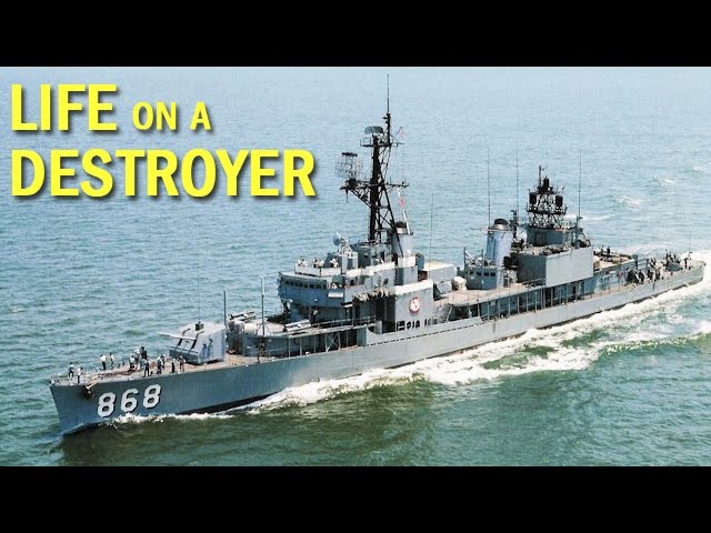 Life Aboard A U S Navy Destroyer Documentary Short 1970 Youtube