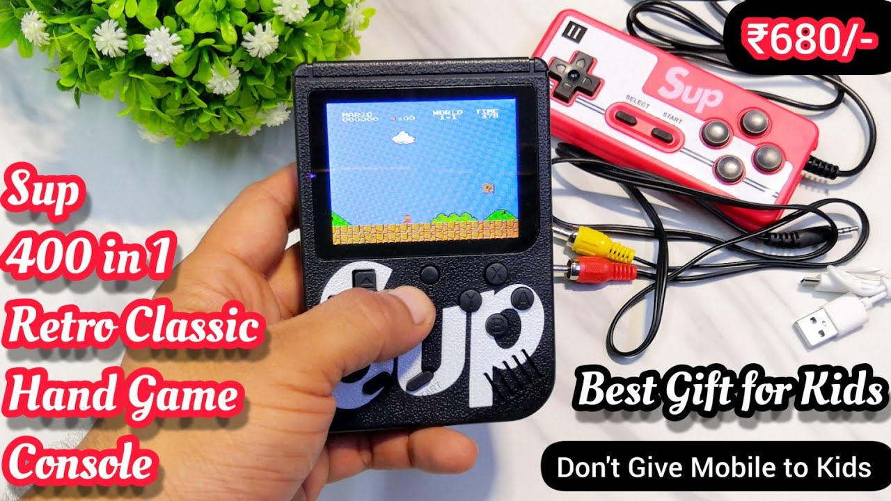 Video Game Console, Retro Mini Game with 400 Classic Sup Game TV