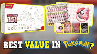 BEST VALUE IN POKEMON? Unboxing our 2nd Pokémon 151 Ultra Premium Collection Box!