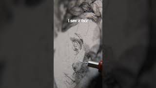 #dotwork #dotworkart #miniatureportrait #pointillism #inkdrawing #artprocess #queenofelfland