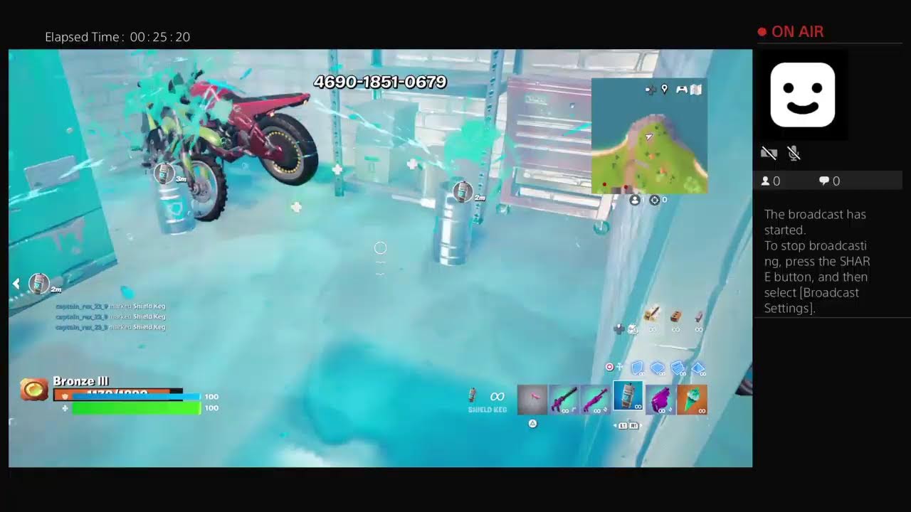 Day 25 of copleating the battle pass Chapter 7 season 1