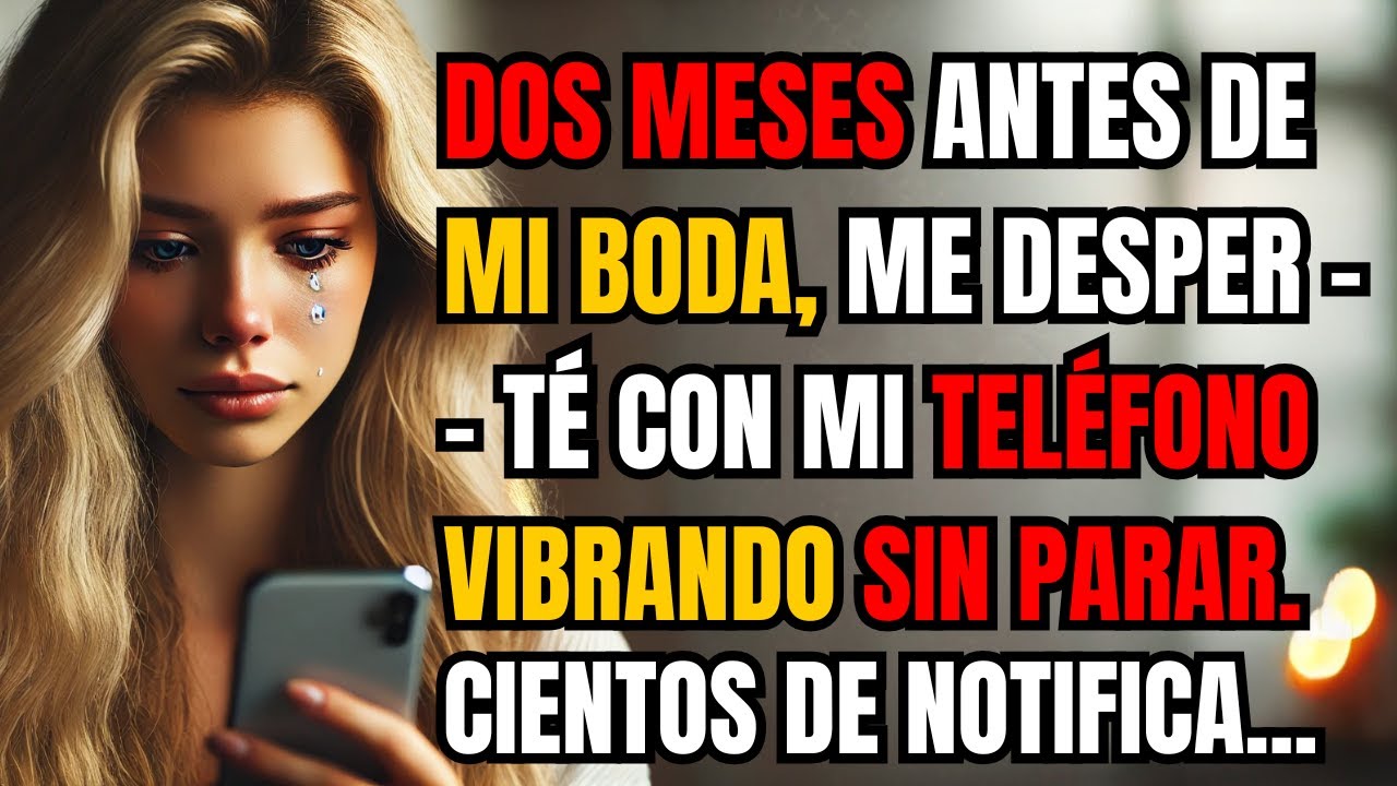 DOS MESES ANTES DE MI BODA, ME DESPERTÉ CON MI TELÉFONO VIBRANDO SIN PARAR. CIENTOS DE....