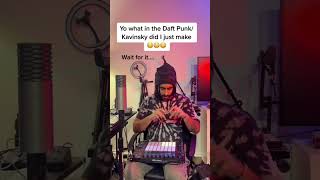 What genre did I just create guys? 😳 #electronicmusic #daftpunk #kavinsky #synthwave #vocoder