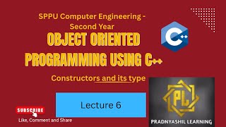 Lecture 6 Object Oriented Programming using C++