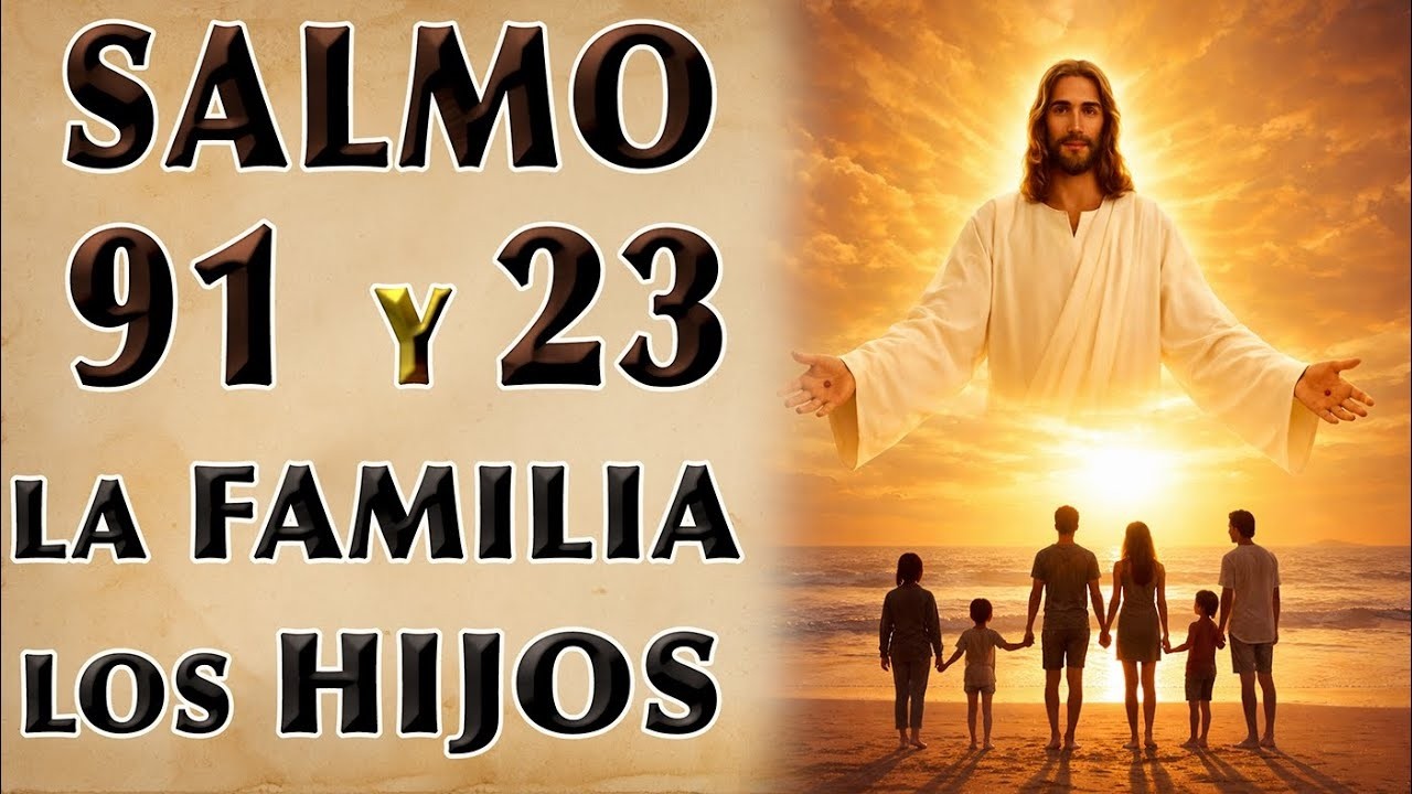SALMO 91 Y 23 ORACIÓN POR LA FAMILIA Y LOS HIJOS - YouTube