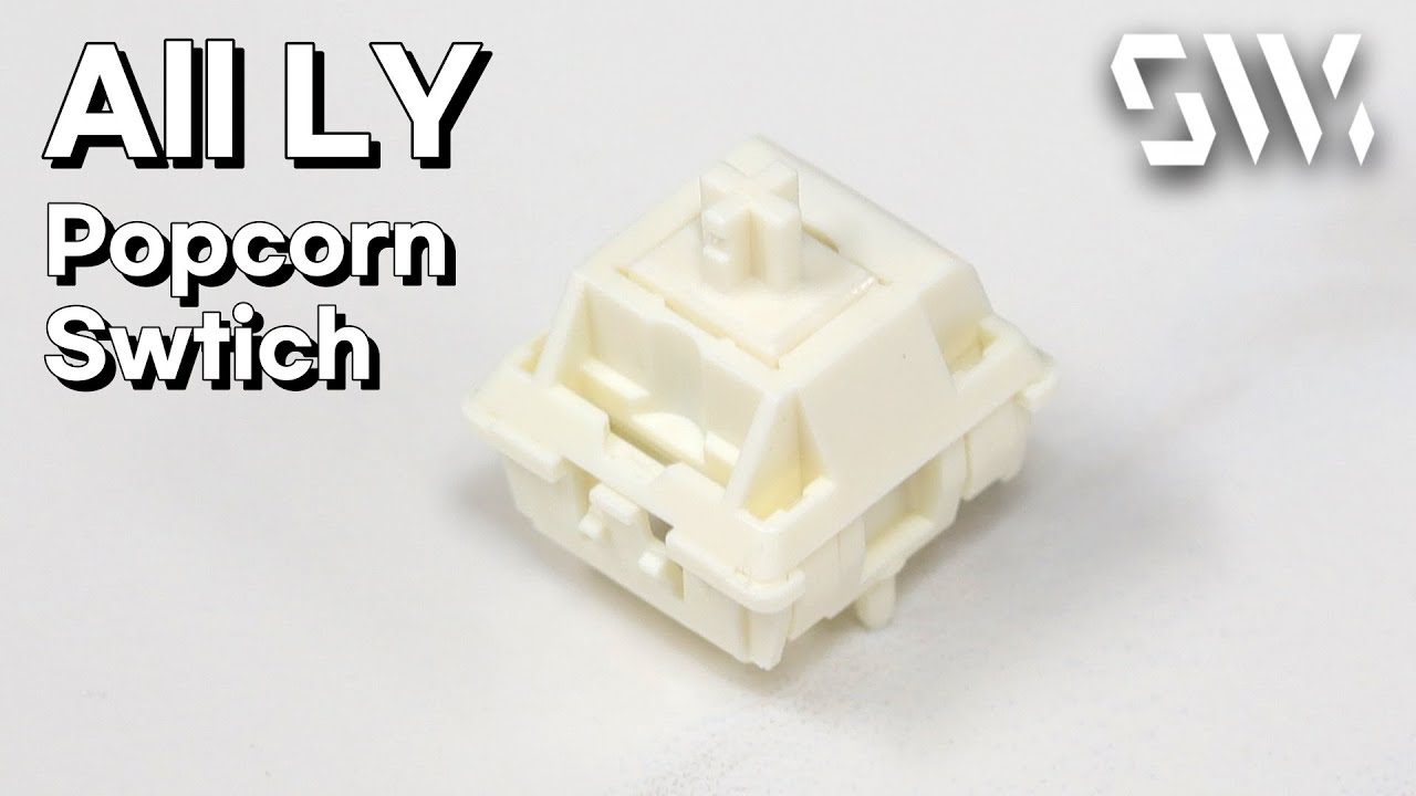 Popcorn Switch Typing Sound YouTube