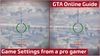 Why your GRAPHIC settings are WRONG  | Graphic Performance & Key Settings Pro Gaming GTA V Online