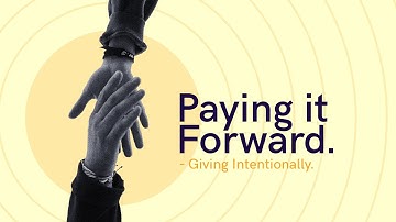 Digging Deep Service | 25-01-2022 | Paying It Forward - Giving Intentionally