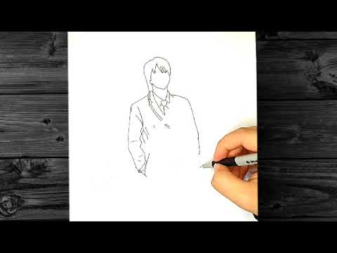 رسم سهل رسم ولد كوري بالرصاص تعليم الرسم رسومات بالرصاص  