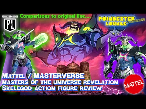 MASTERS OF THE UNIVERSE REVELATION MASTERVERSE SKELEGOD ACTION FIGURE BY MATTEL REVIEW