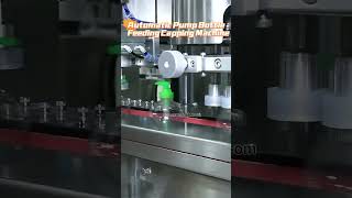 ZONESUN Automatic  Pump Caps Bottle  Feeding Capping Machine For Hand Sanitizer #cappingmachine