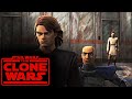 Obiwan knows about anakin and padme 4k ultra  star wars the clone wars season 7 scene edit