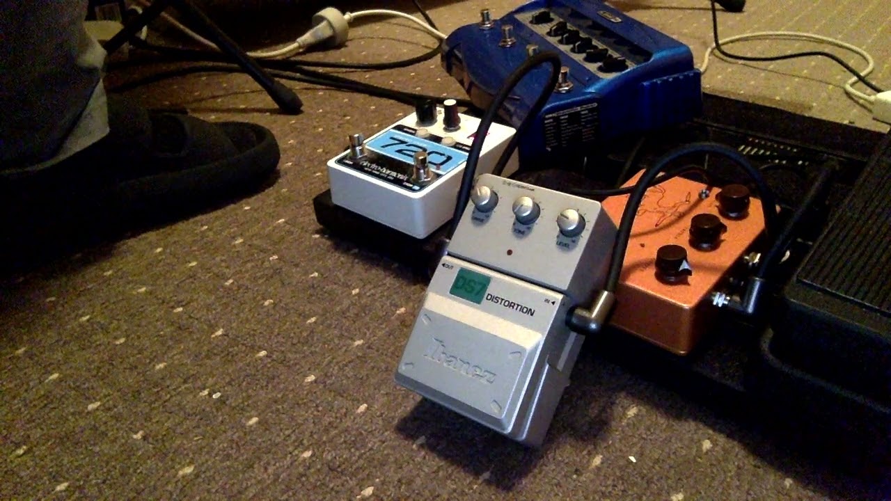 Ibanez DS7 Distortion - YouTube