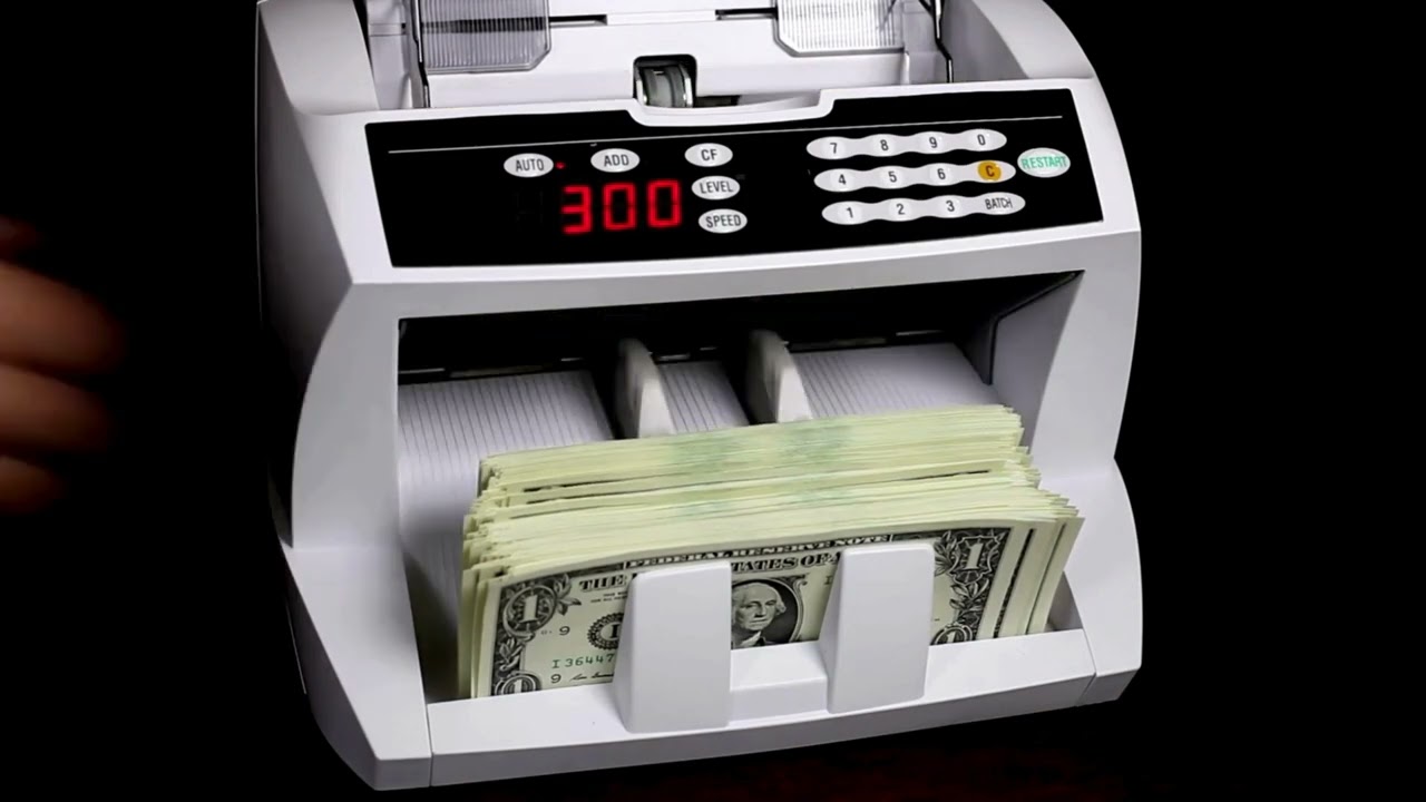 ASMR Money Counting Machine | Satisfying Automatic counting money Relaxation