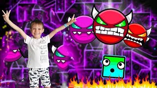 🧨Best walkthrough of Geometry Dash game / Broke the game! / Continuation. screenshot 4