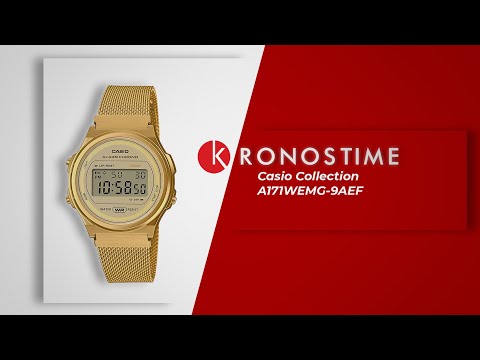 Обзор часов Casio Collection A171WEMG-9AEF - KronosTime.RU