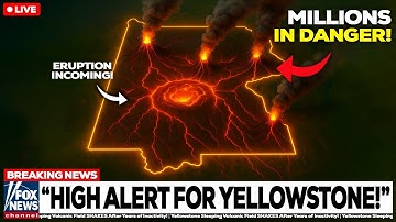 Yellowstone Sleeping Volcanic Field SHAKES After Years of Inactivity!