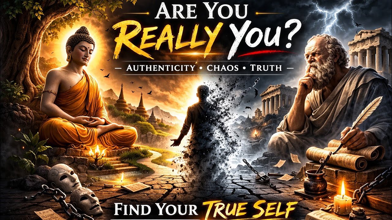 Chaotic Duniya Mein Asliyat: Socrates & Buddha Ki Seekh#Authenticity#ChaoticWorld#StayTrueToYourself