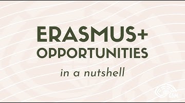 Erasmus+ Opportunities in a Nutshell