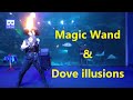 3D 180VR 4K Aqua Magic Show Magic Wand & Dove Illusions