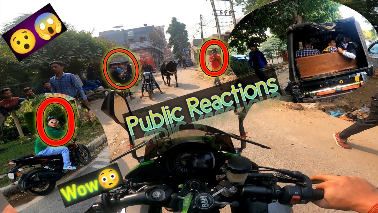 Public Reactions to my Ninja1000 