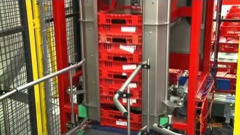 intrion - Viangros Vorst - Automatic Order Picking From Plastic Crates