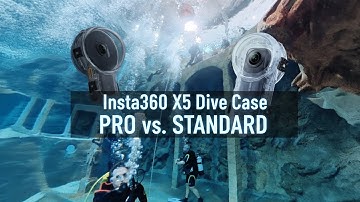 Insta360 X5: X5 Invisible Dive Case PRO vs. Standard Dive Case – is the higher price worth it?