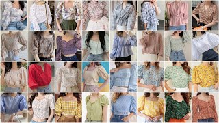 New Model Cotton Crop Top Design Ideas For Girls 2023