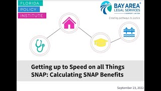 SNAPPED UP Part 4: Calculating SNAP Benefits