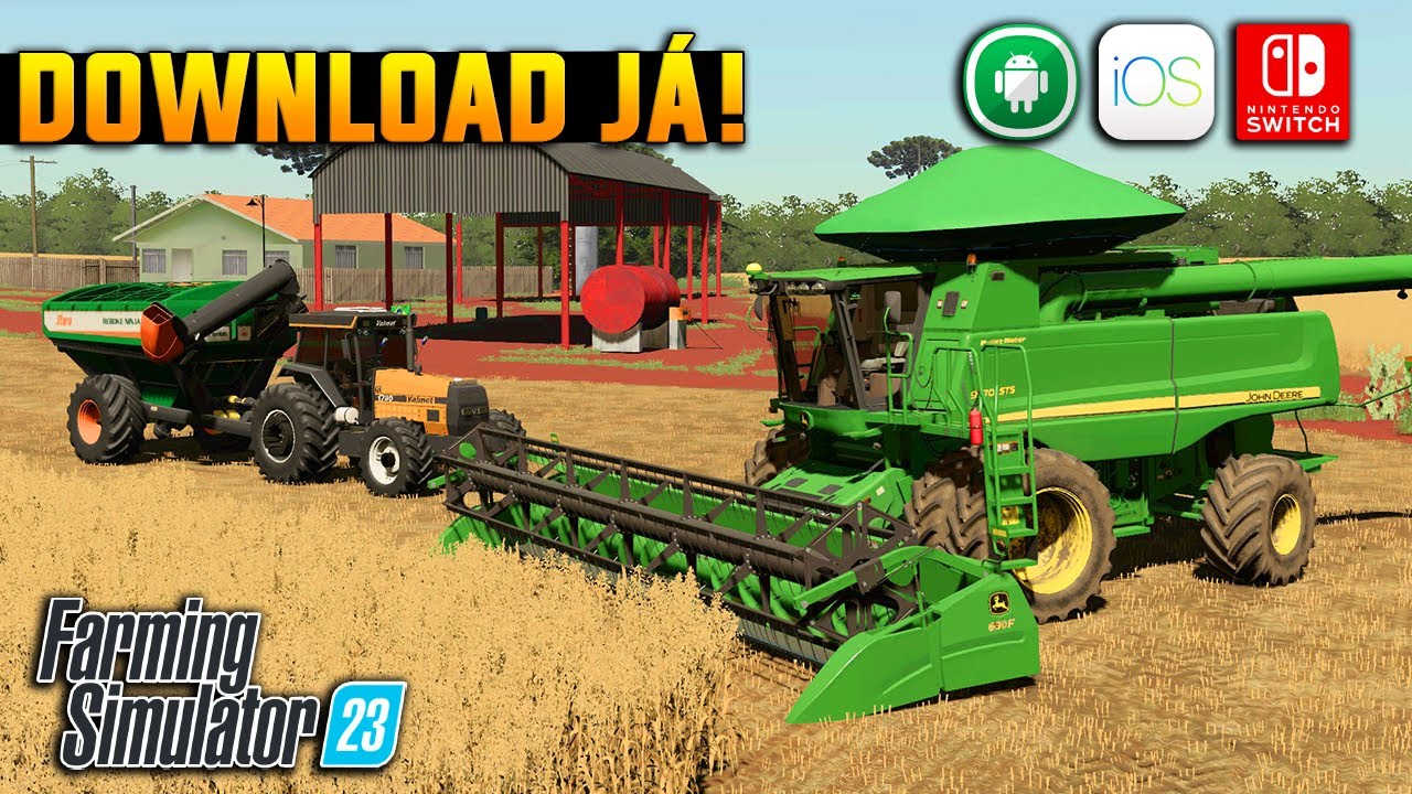 SAIU! FARMING SIMULATOR 23 PARA ANDROID & IOS ( DOWNLOAD) 