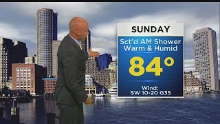 WBZ Afternoon Forecast For June 17