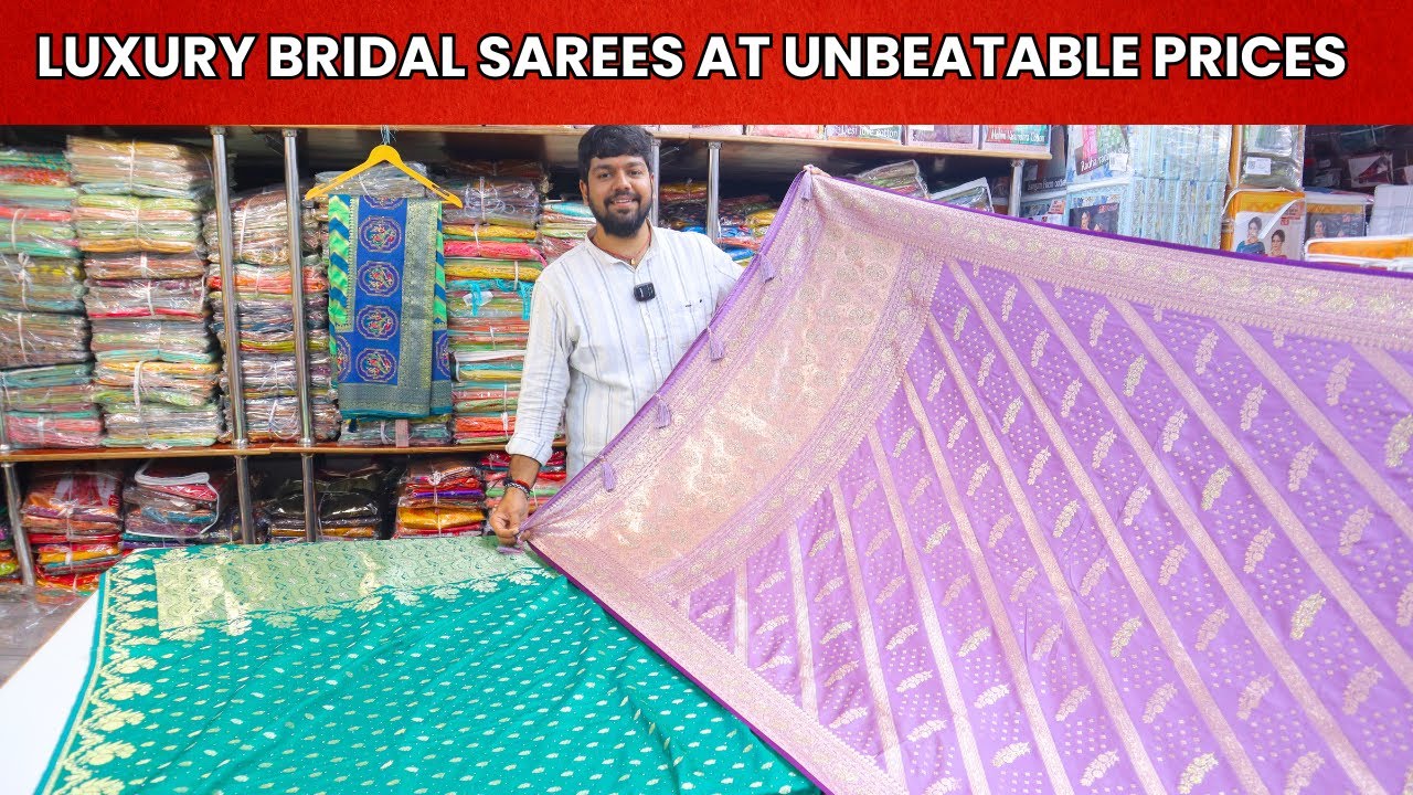 Luxury Bridal Sarees at Unbeatable Prices | Silk Saree Manufacturers In Surat | saree wholesale